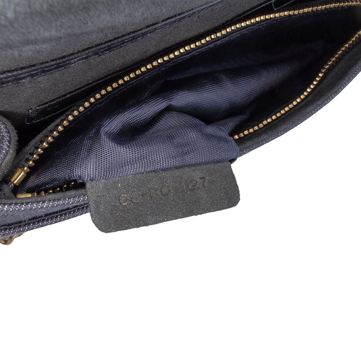 Dior Studded Jean Diorama Wallet on Chain Bleu – GABY PARIS Authentique