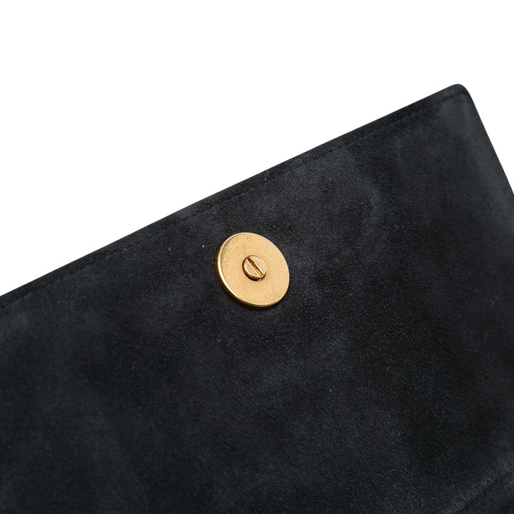 Dior Studded Jean Diorama Wallet on Chain Bleu – GABY PARIS Authentique