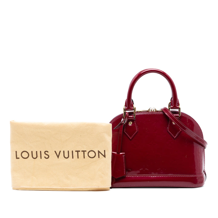 Louis Vuitton Monogram Vernis Alma BB