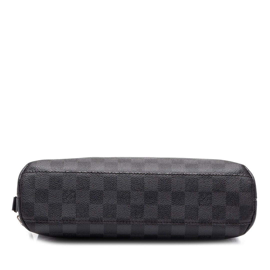 Louis Vuitton Mick PM Damier Graphite Noir – vue 3 – GABY PARIS