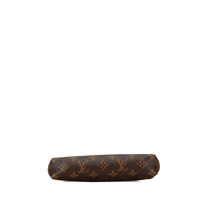 Monogram Pallas Clutch Brown - Gaby Paris