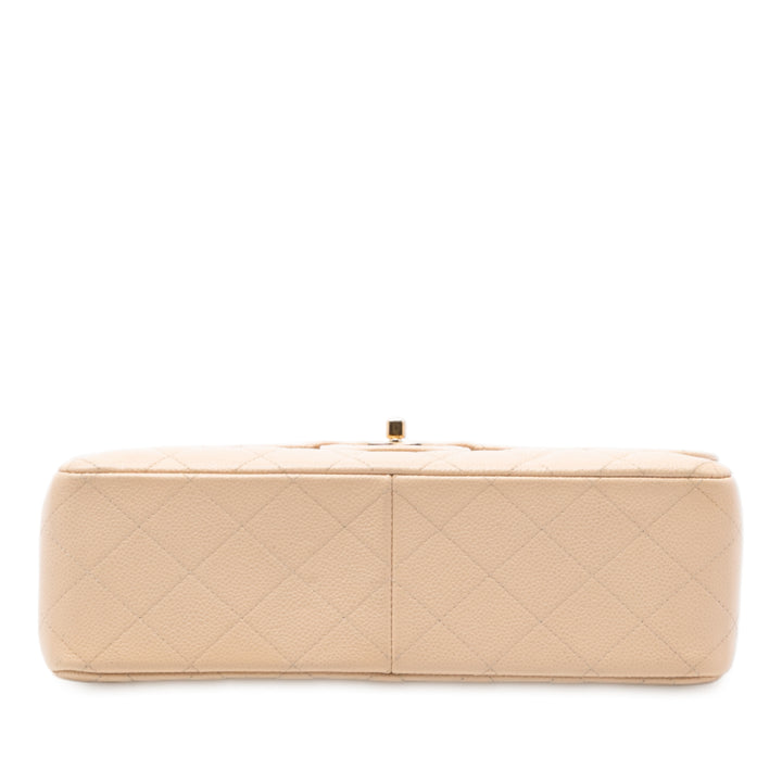 Chanel Jumbo Classic Caviar Double rabat