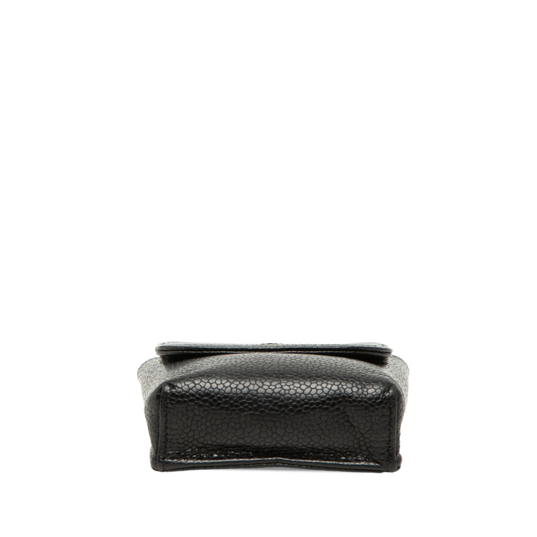 Chanel CC Caviar Cigarette Étui