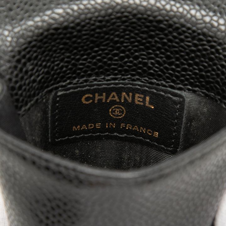 Chanel CC Caviar Cigarette Étui