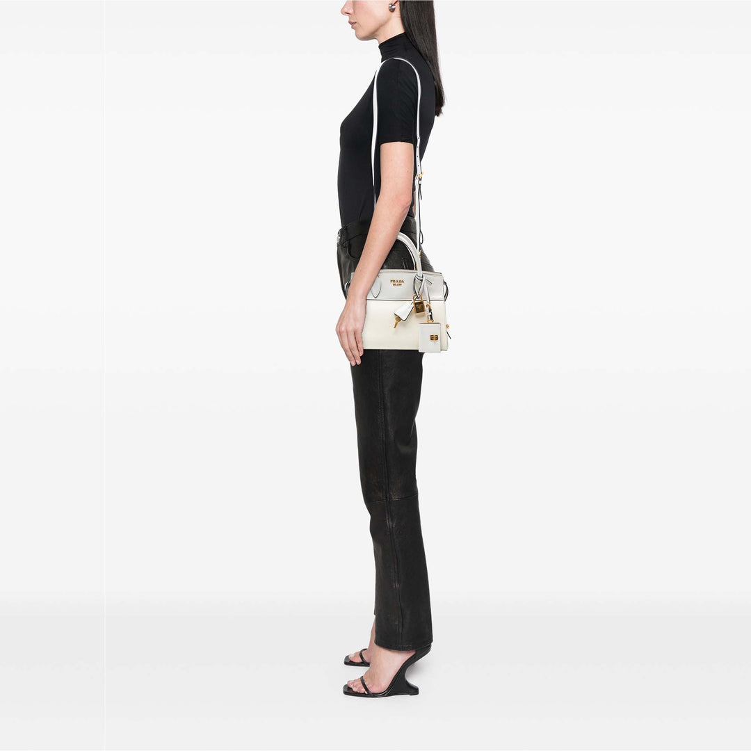 Prada Saffiano And City Veau Esplanade Sac