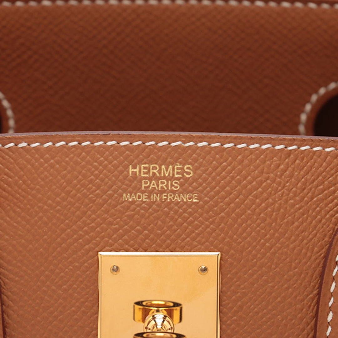 Hermès Epsom Birkin Retourne 30 Marron