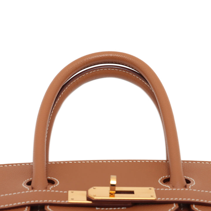 Hermès Epsom Birkin Retourne 30 Marron