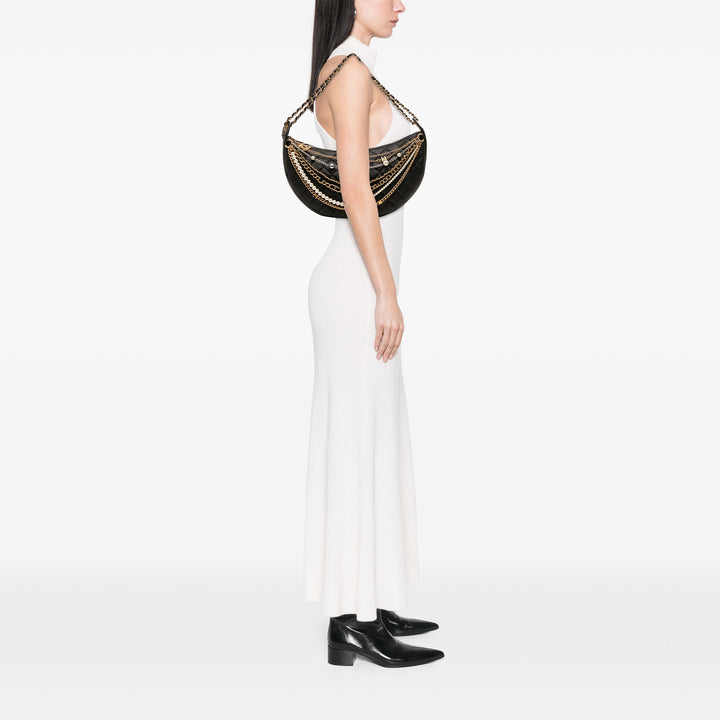 Chanel Quilted Cuir d’agneau All About Chains Hobo Noir – GABY PARIS Authentique