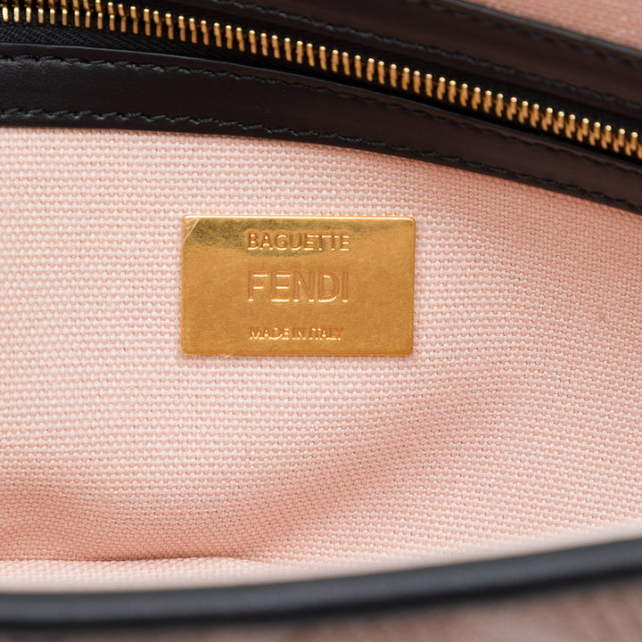 Zucca brodé Baguette Sac Rose
