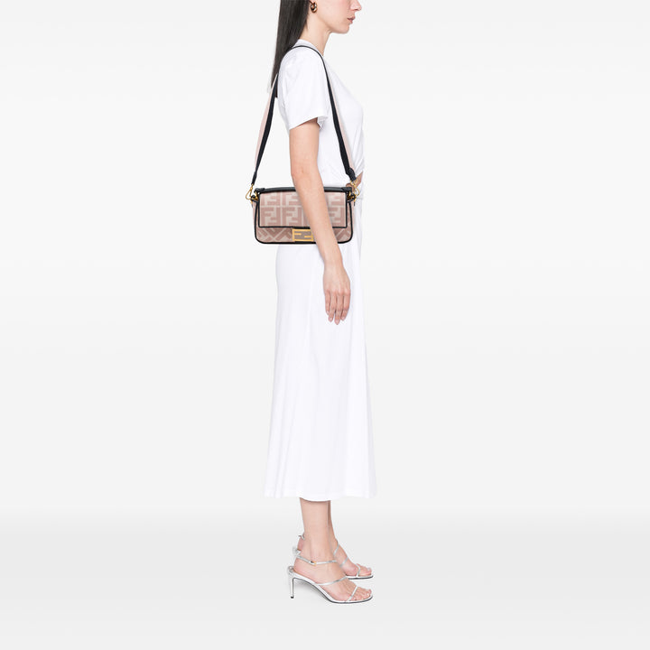 Zucca brodé Baguette Sac Rose