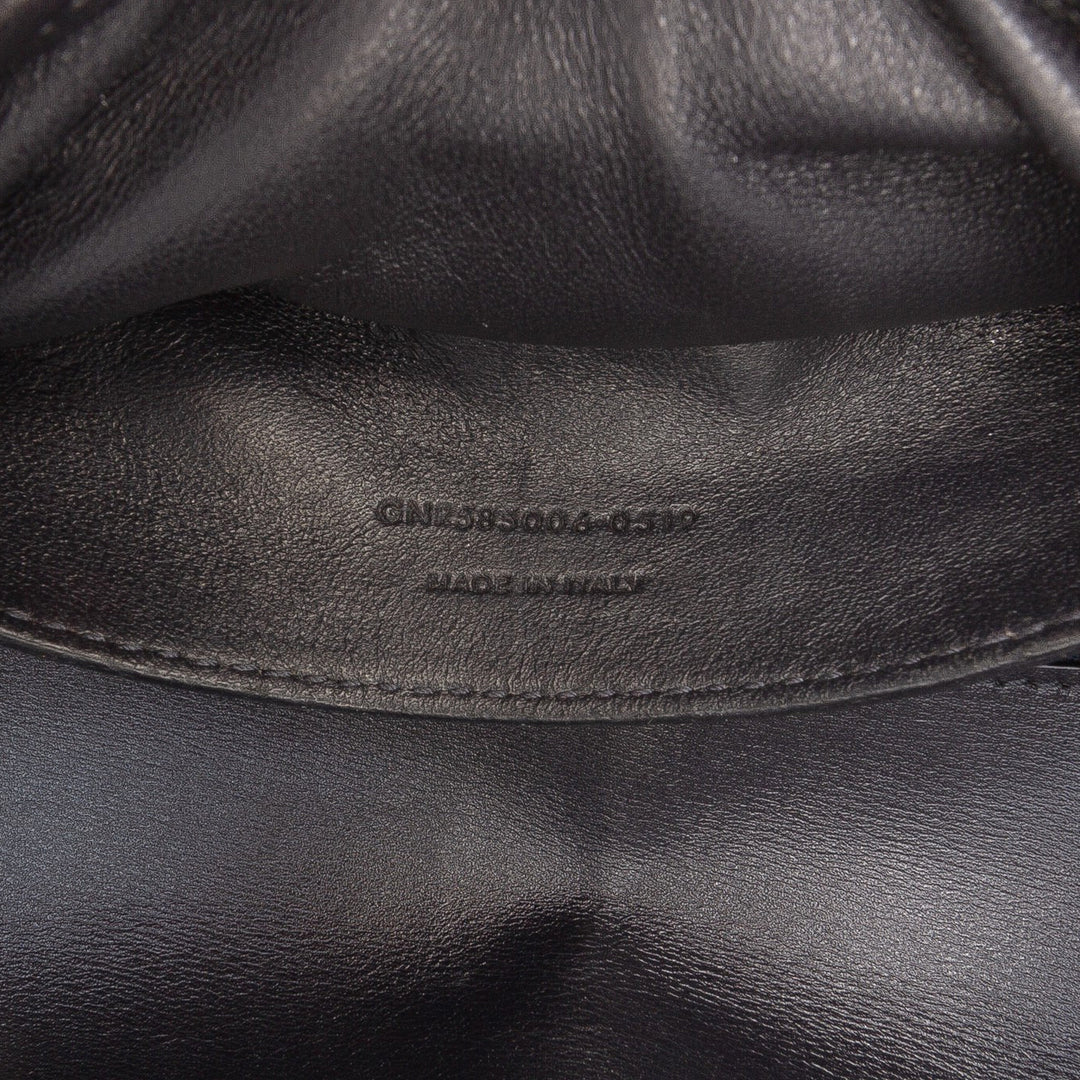 Saint Laurent Medium Toile Monogram All Over Sac porté croisé