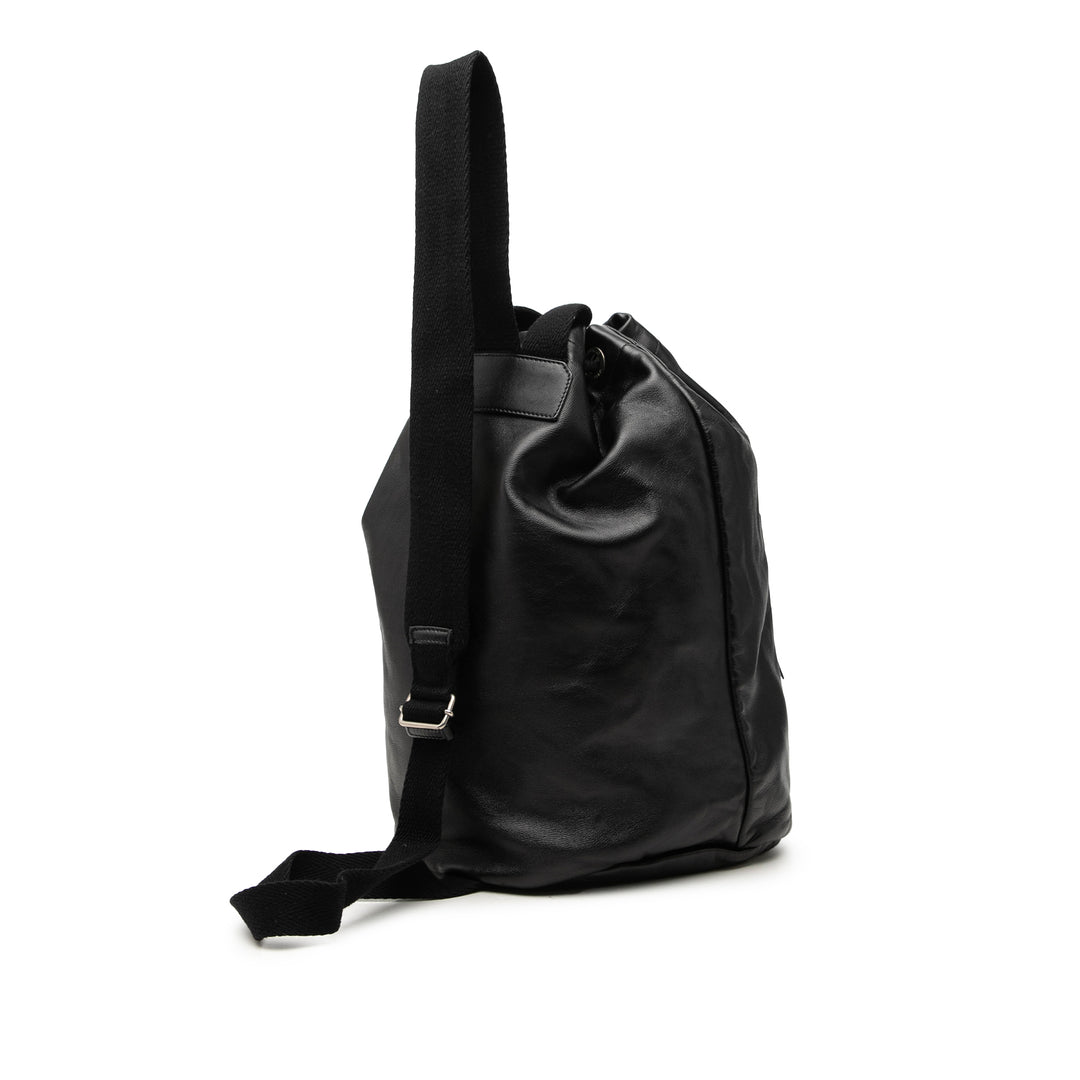 Saint Laurent Smooth Cuir de veau City Sailor Sac à dos
