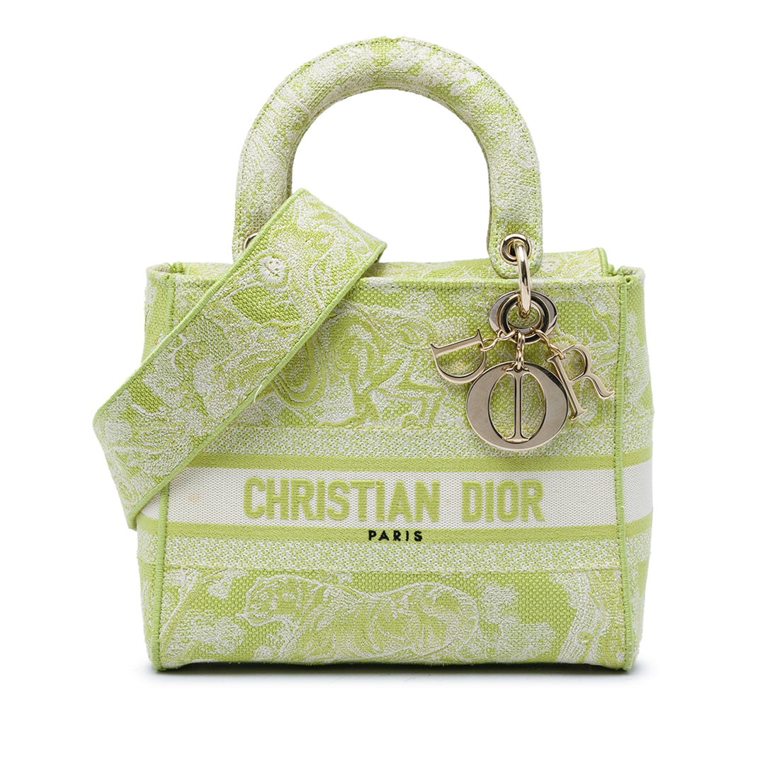 brodé de Jouy Lady D-Lite Moyen Vert