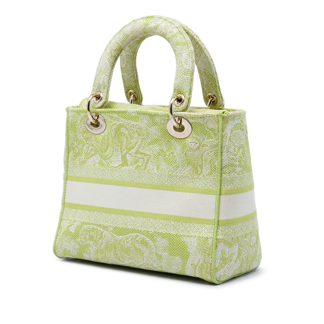brodé de Jouy Lady D-Lite Moyen Vert