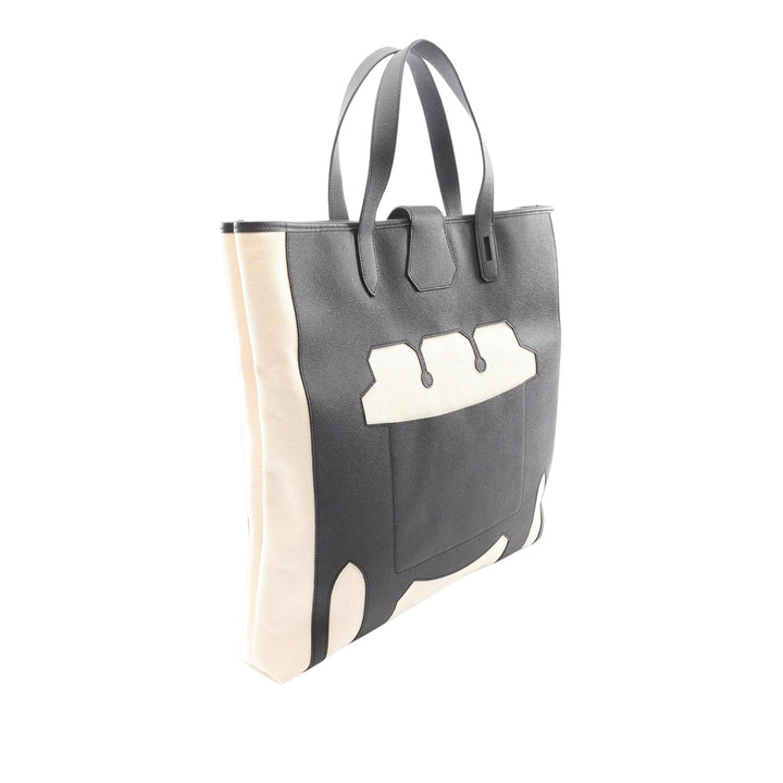 Hermès Cabas Epsome Monsieur B Cutting Marron – vue 2 – GABY PARIS