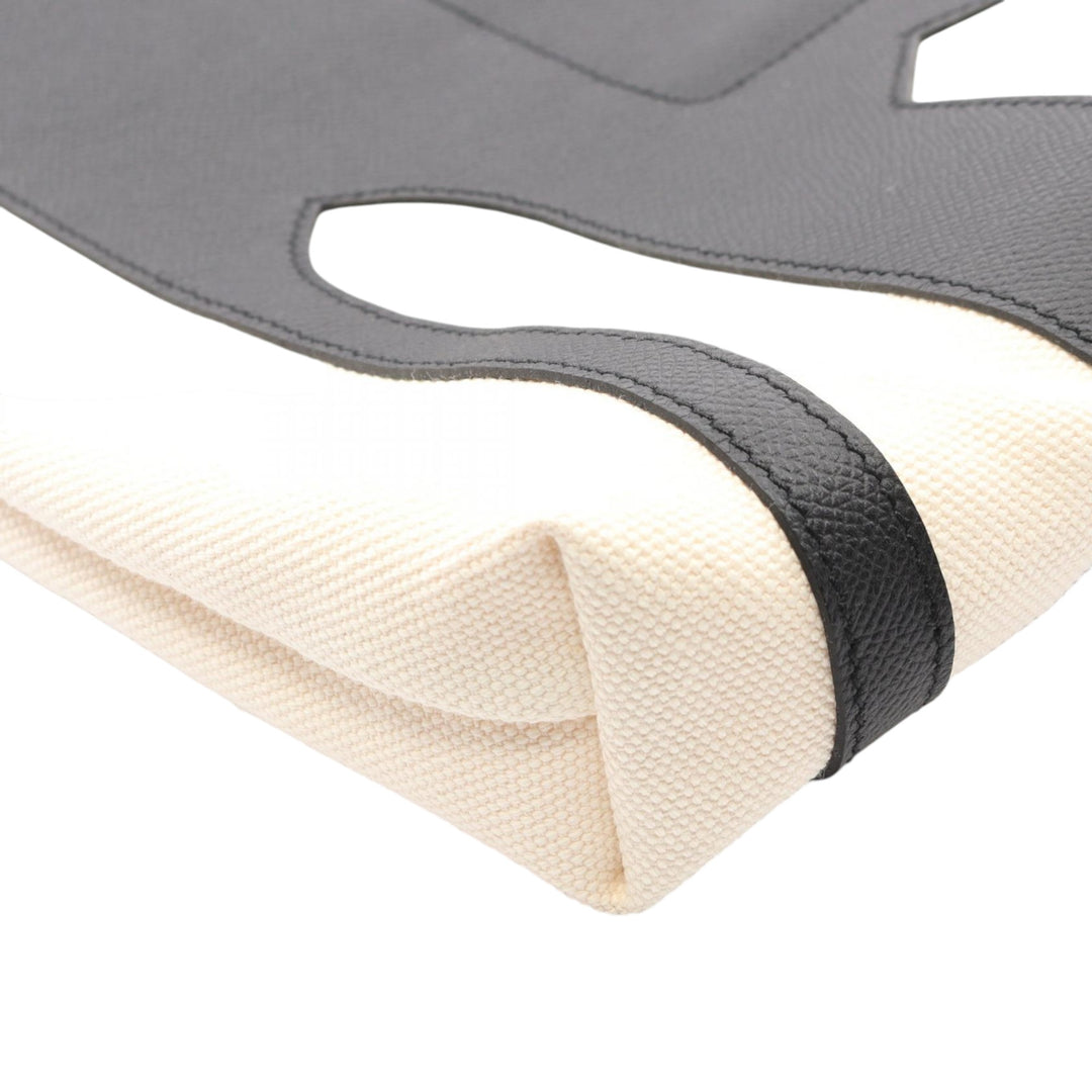 Hermès Cabas Epsome Monsieur B Cutting Marron – vue 6 – GABY PARIS