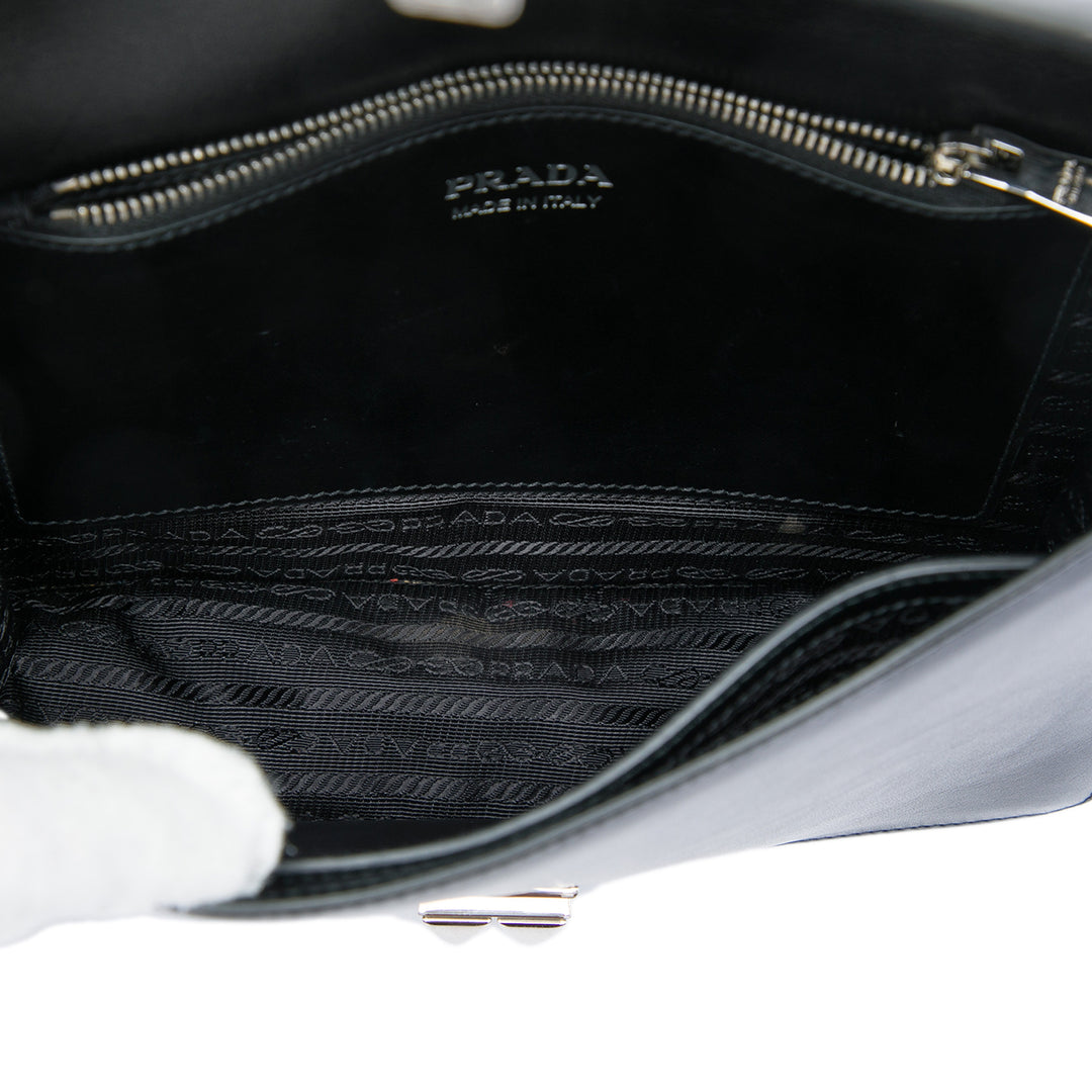 Prada City Veau et clouté Elektra Sac Cuir Saffiano