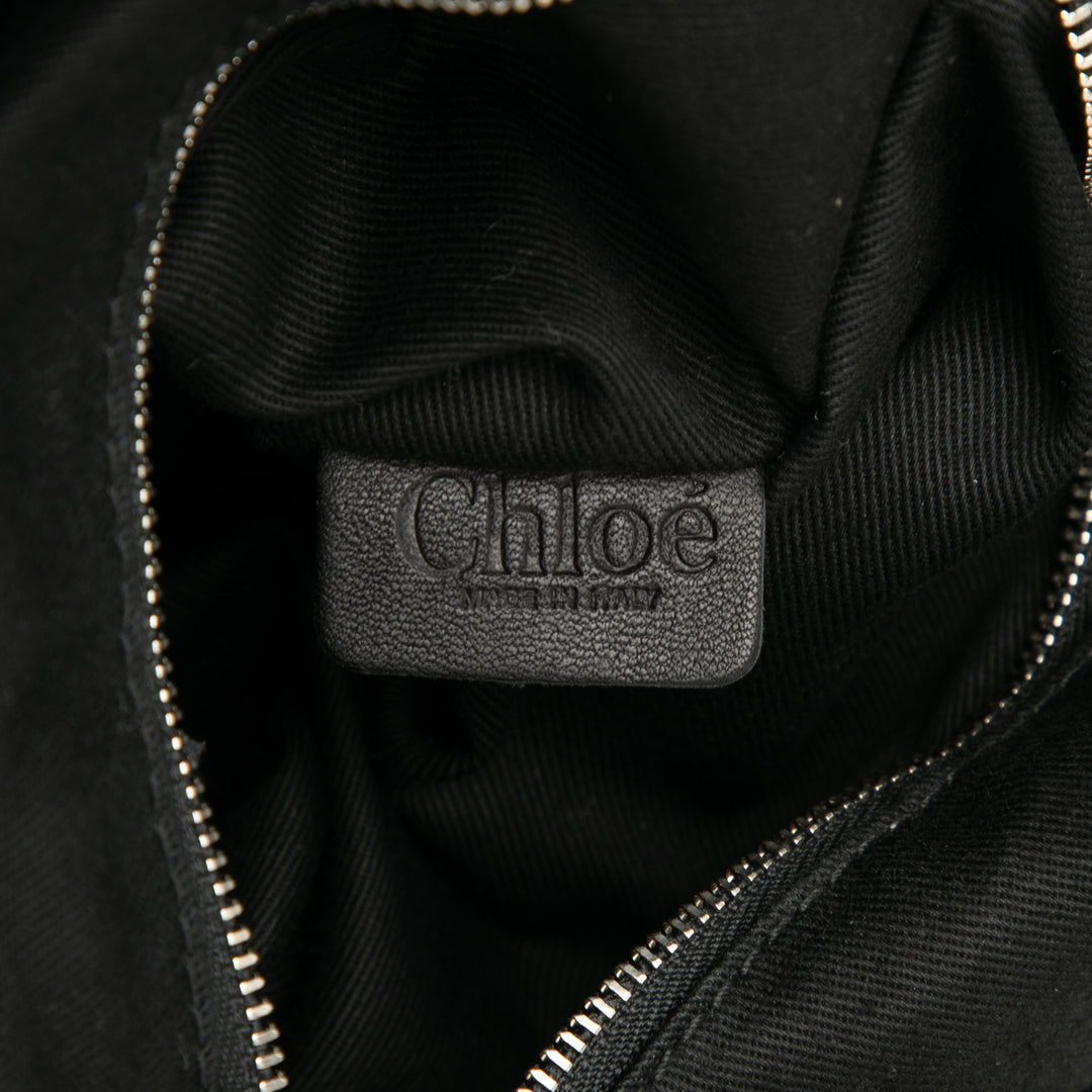 Chloé Large Grained Cuir Paddington Sac à main