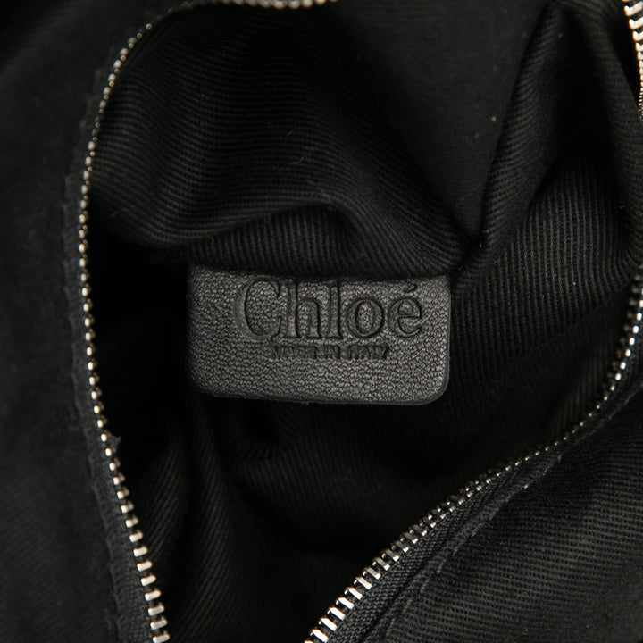 Chloé Large Grained Cuir Paddington Sac à main