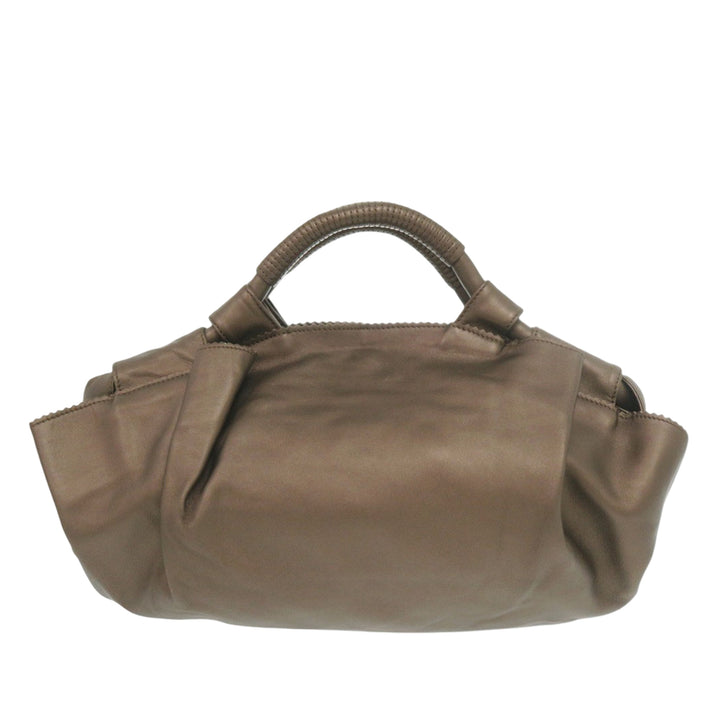 LOEWE Sac porté épaule Aire nappa Marron – vue 2 – GABY PARIS