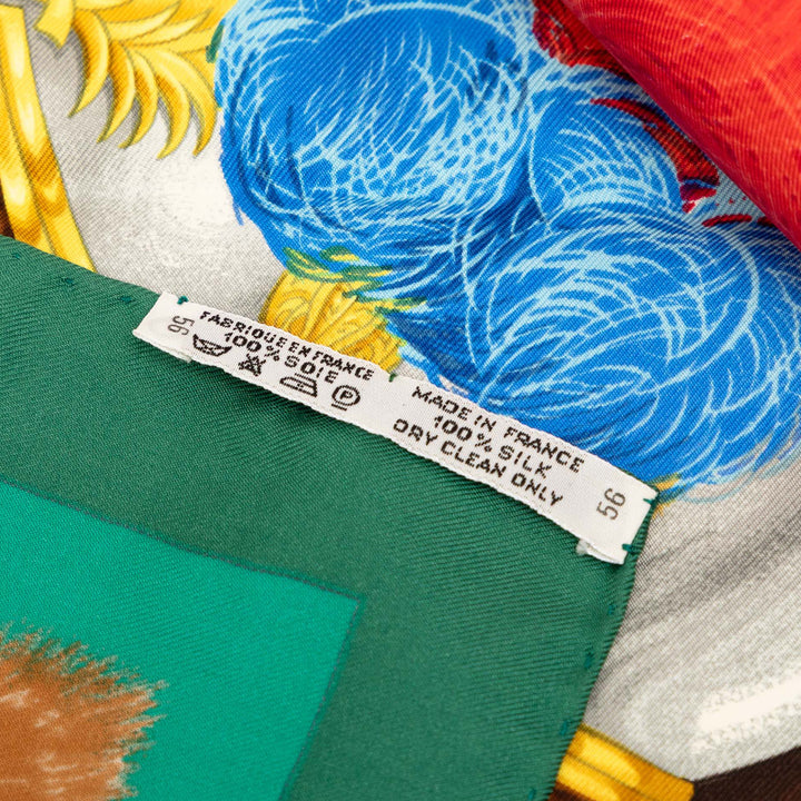 Hermès Casques et Plumets Soie Foulard 90