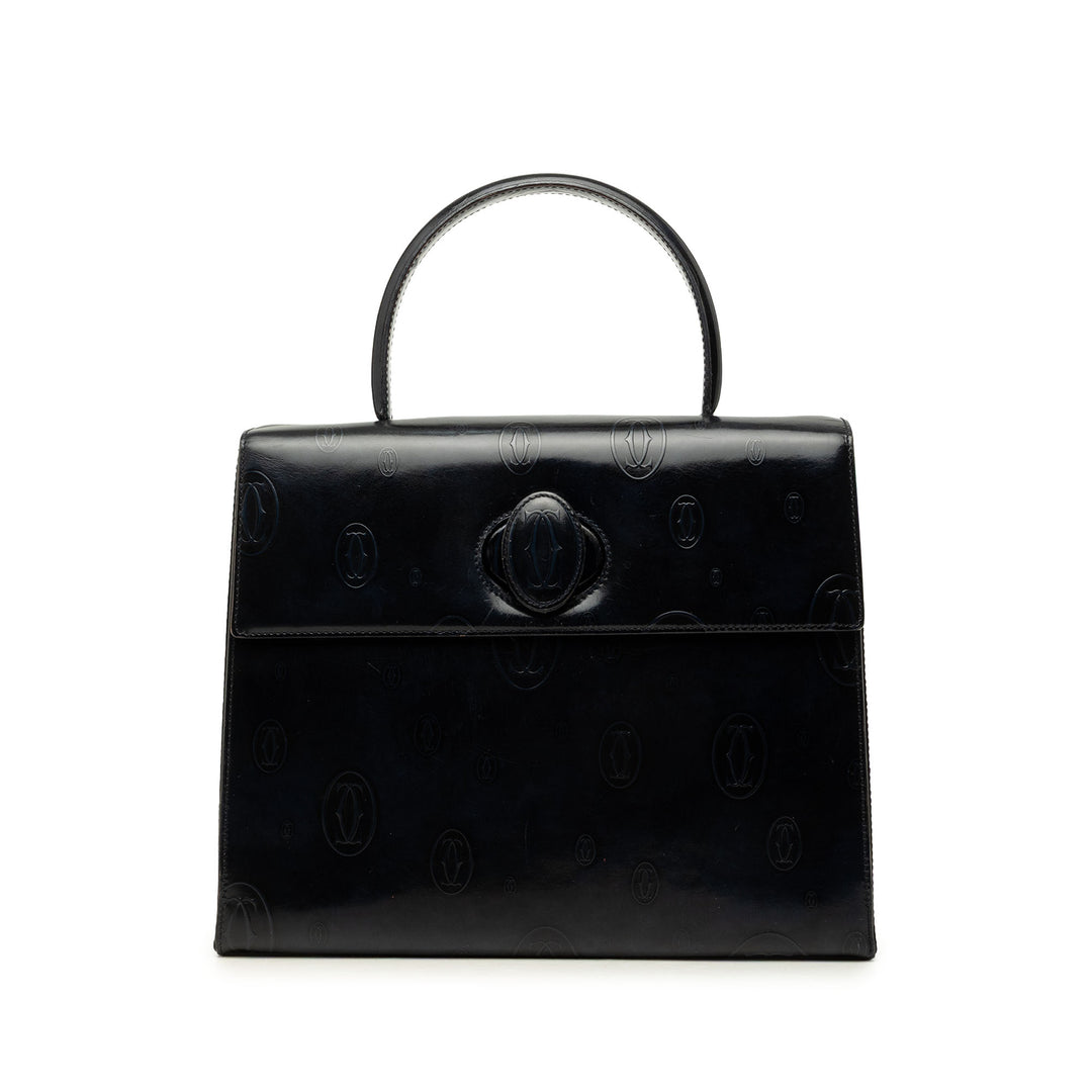 Cartier Sac à main Happy Birthday à Noir – vue principale – GABY PARIS