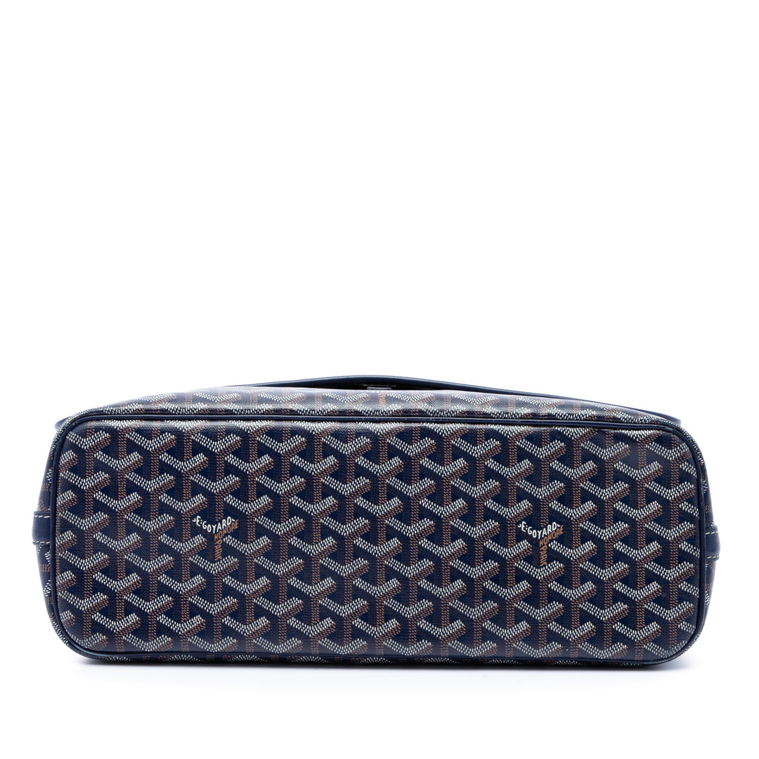 Capetien Sac Messenger MM Goyardine Bleu