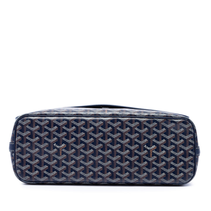 Capetien Sac Messenger MM Goyardine Bleu