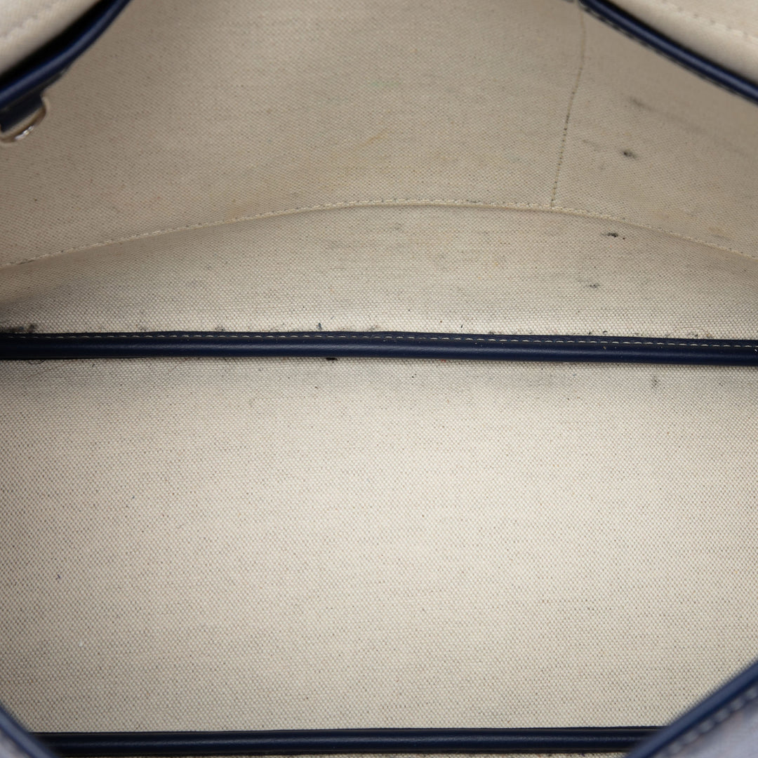 Capetien Sac Messenger MM Goyardine Bleu