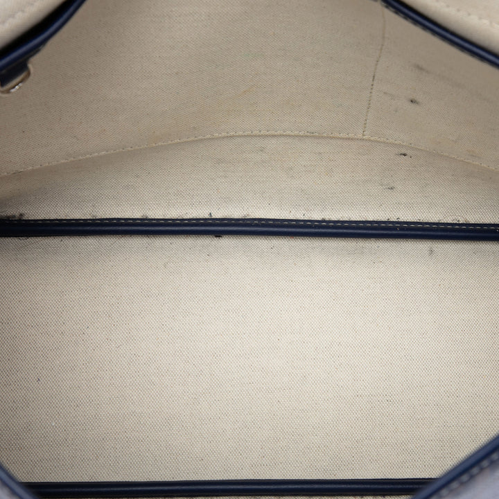 Capetien Sac Messenger MM Goyardine Bleu