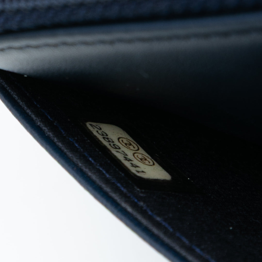 Chanel Matelassé Cuir d’agneau Boy Wallet on Chain