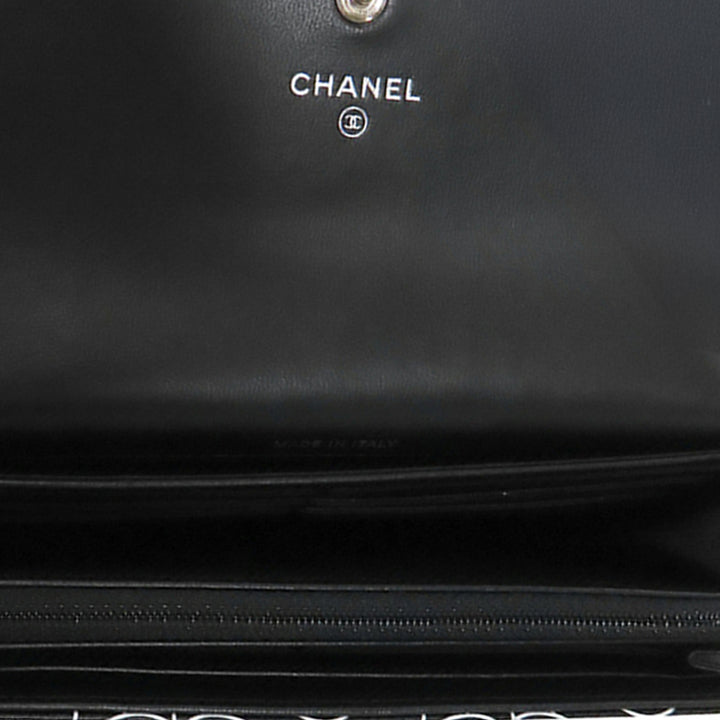 Chanel Camellia Cuir Portefeuille long