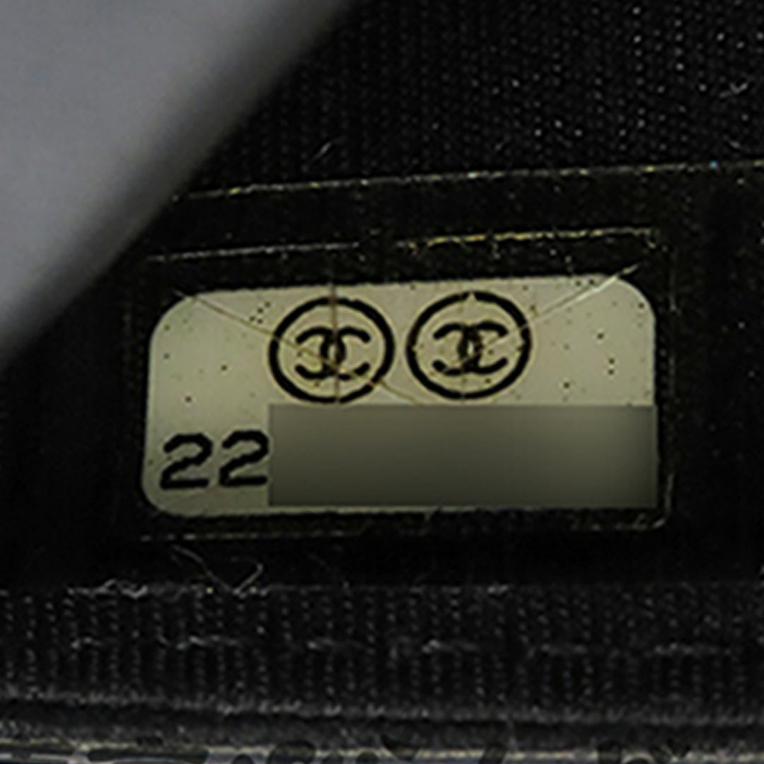 Chanel Camellia Cuir Portefeuille long