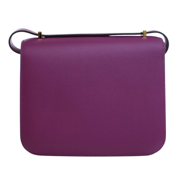 Hermès Mini Evercolor Constance 18 Violet – GABY PARIS Authentique