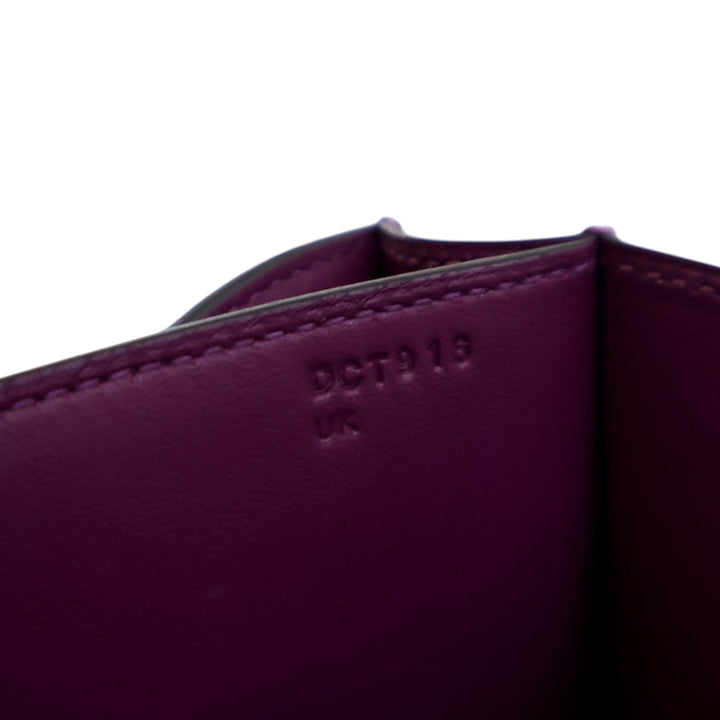 Hermès Mini Evercolor Constance 18 Violet – GABY PARIS Authentique