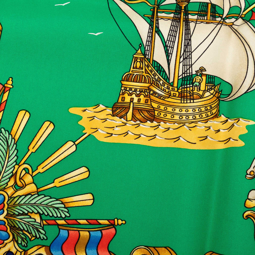 Voiles de Lumiere Foulard 90 Vert