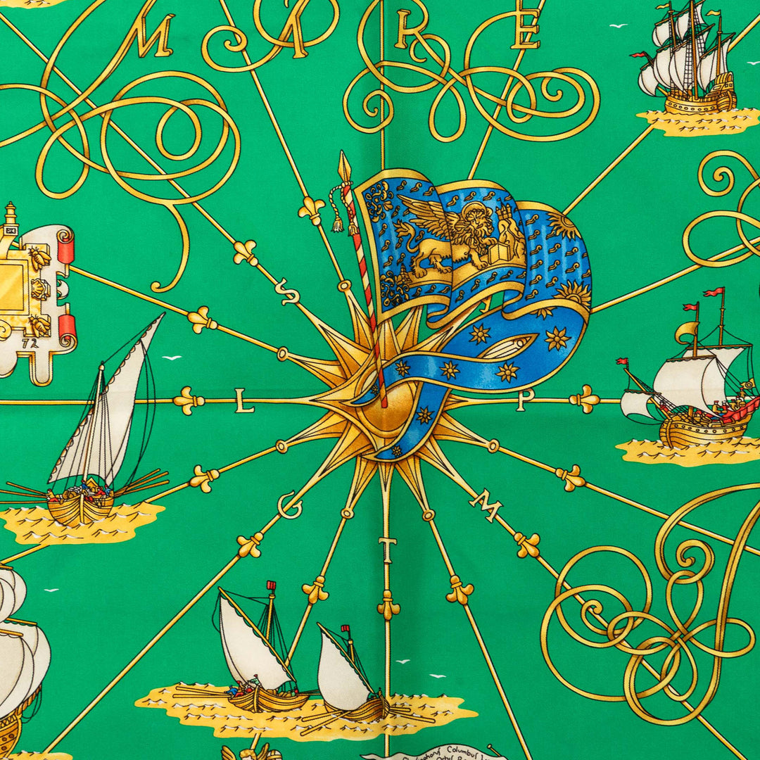 Voiles de Lumiere Foulard 90 Vert