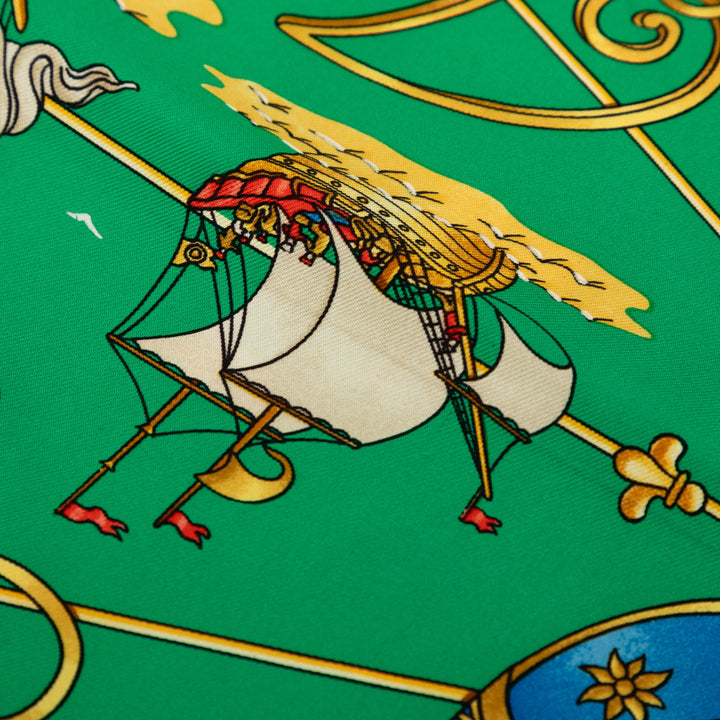 Voiles de Lumiere Foulard 90 Vert