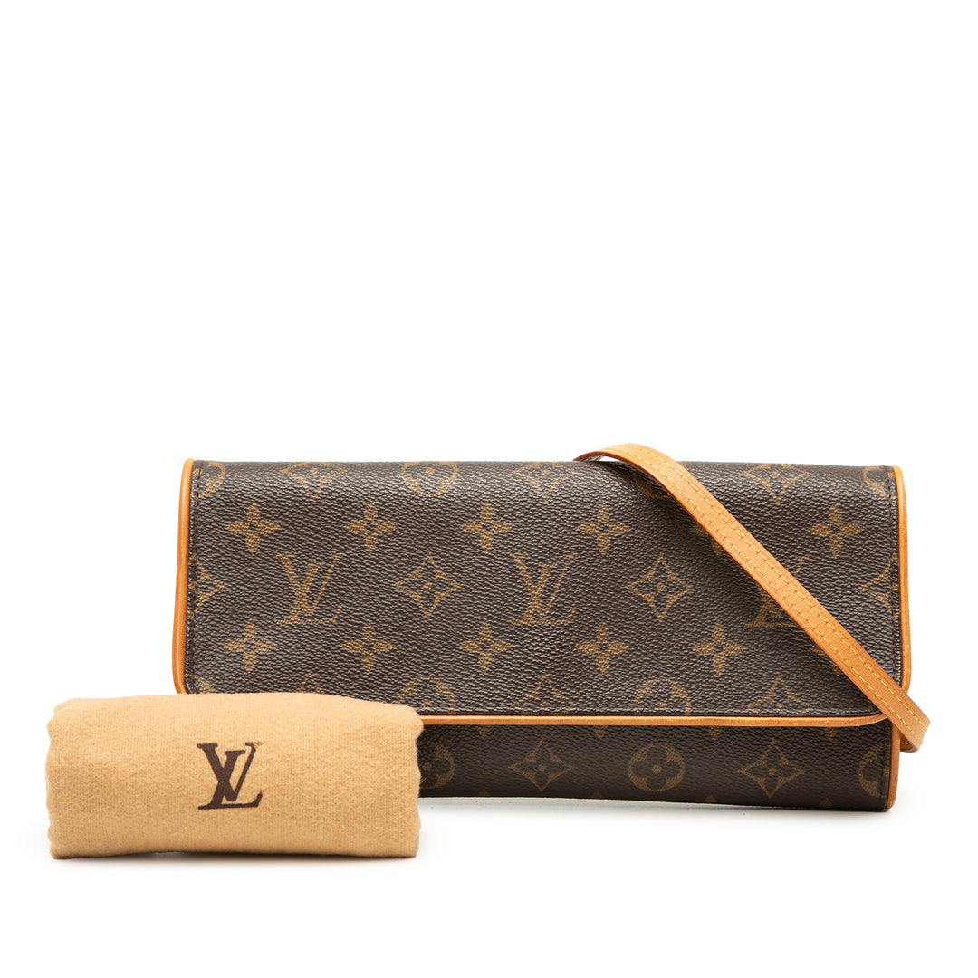 Louis Vuitton Monogram Pochette Twin GM