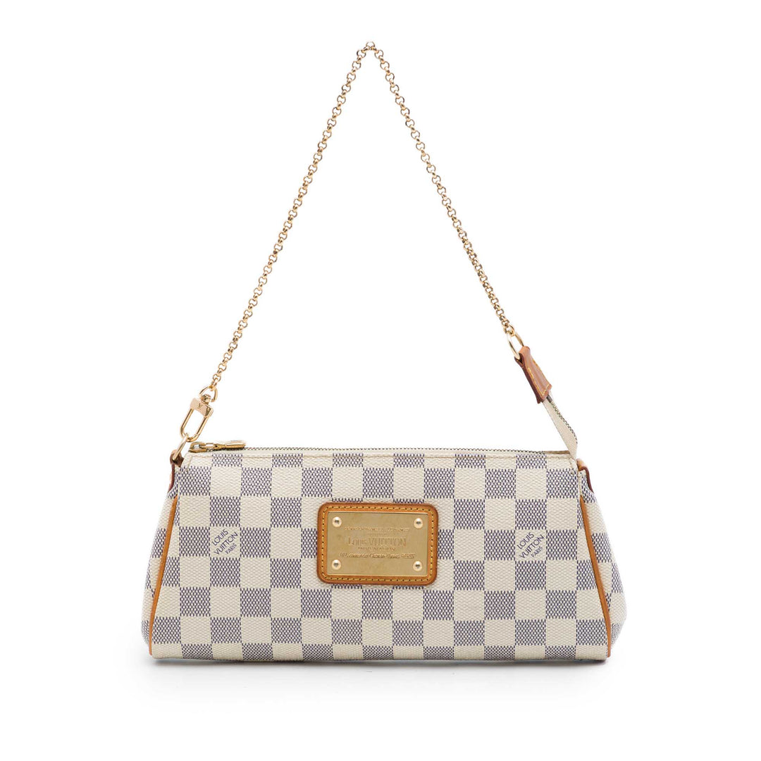 Eva Damier Azur Blanc