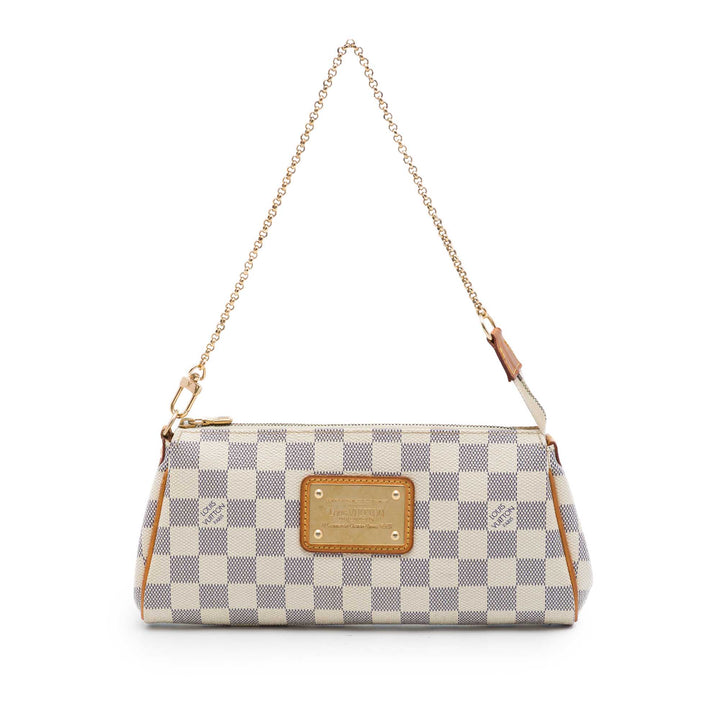 Eva Damier Azur Blanc