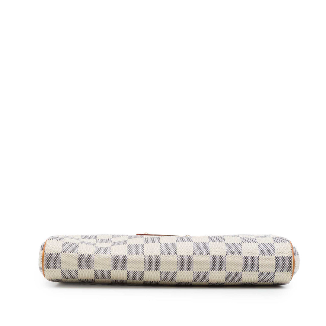 Eva Damier Azur Blanc
