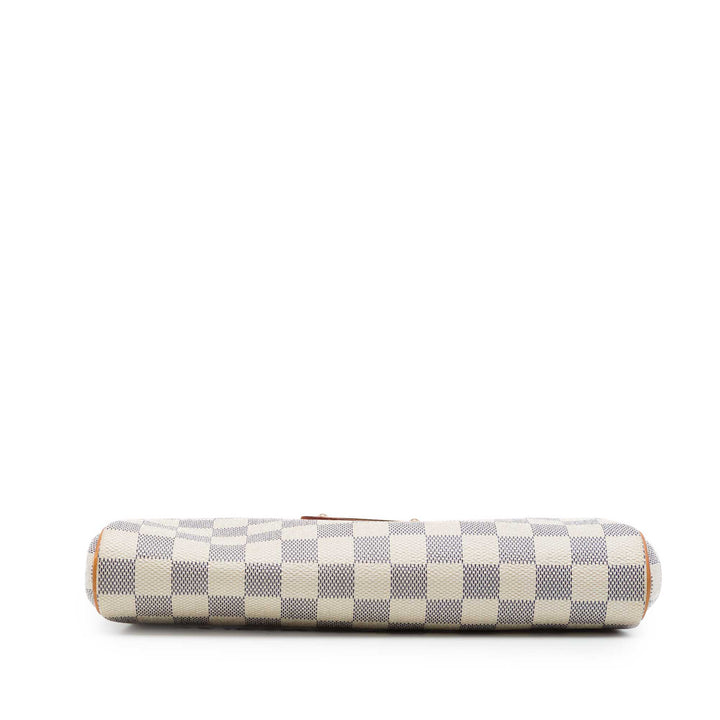 Eva Damier Azur Blanc