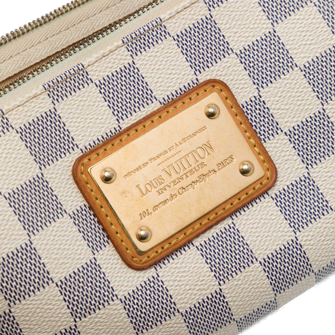Eva Damier Azur Blanc