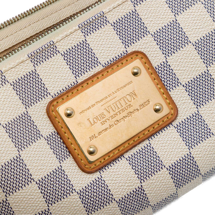 Eva Damier Azur Blanc