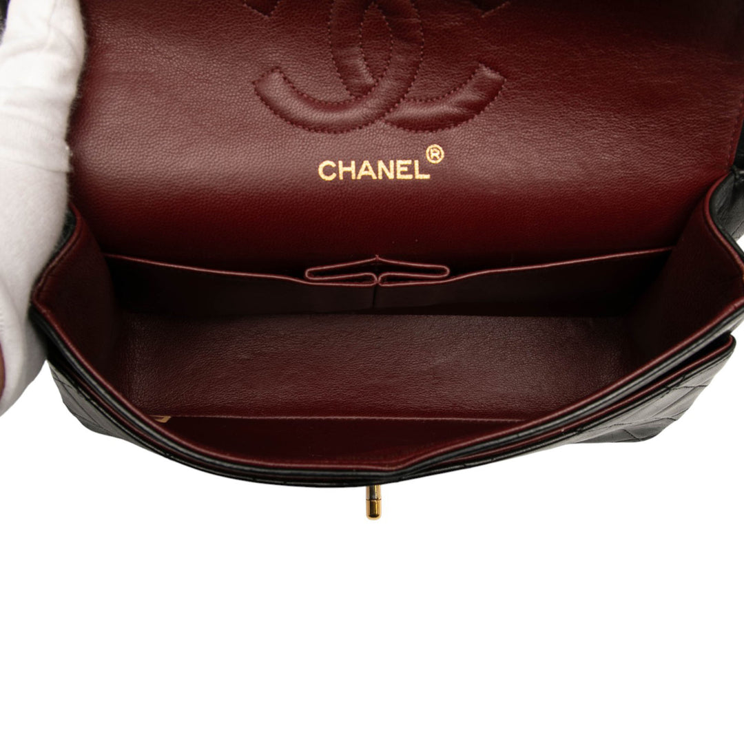 Chanel Medium Classic Cuir d’agneau Double rabat