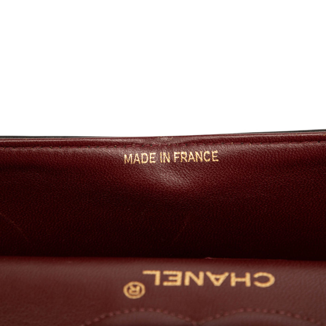 Chanel Medium Classic Cuir d’agneau Double rabat