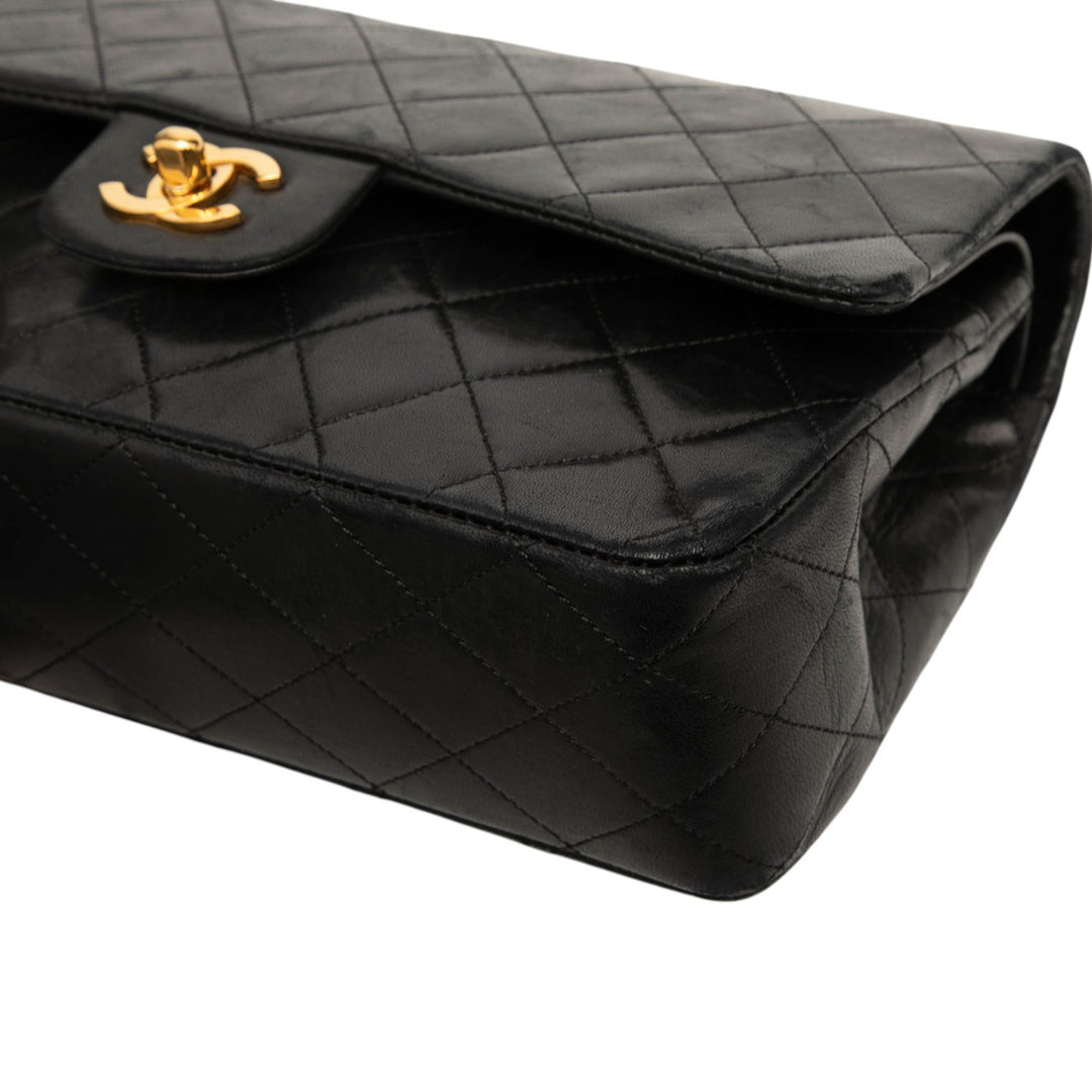 Chanel Medium Classic Cuir d’agneau Double rabat