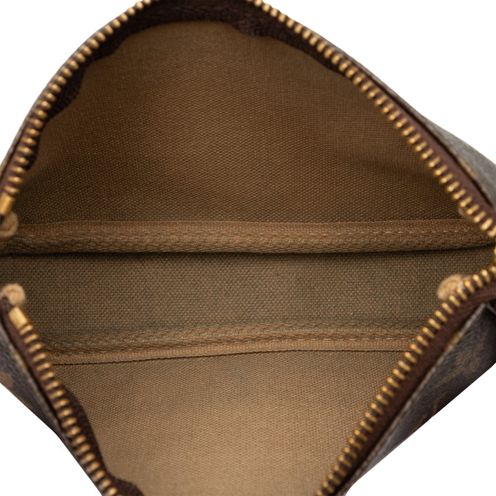 Trunks et Locks Pochette Accessoires Mini Monogram Marron