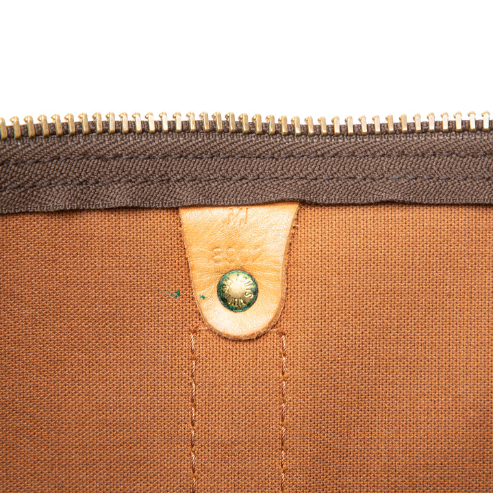 Louis Vuitton Sac de voyage Keepall 55 Monogram Marron – vue 6 – GABY PARIS
